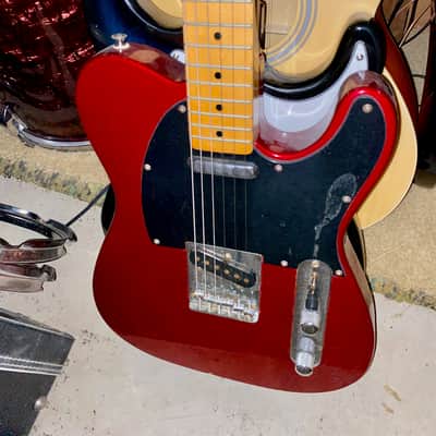 Kay "State of the Art" Telecaster 1980's - Candy Apple Red image 2