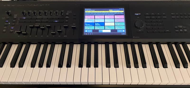 Korg Kronos 3 88-Key Digital Synthesizer Workstation 2025 - Present - Black imagen 1