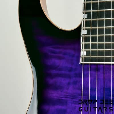 ESP USA M-I NTB NT Electric Guitar w/ Case - Dark Purple Sunburst image 5