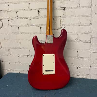 Memphis Stratocaster MIJ Electric Guitar c.1980 | Fresh Setup | Original Pickups | Candy Apple Red image 9