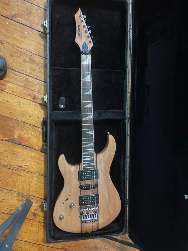 2010 Douglas Hadron 627 Baritone 27" Scale 6lb Shredder Floyd Rose Neck Through Super Thin 1 1/4" Body image 1