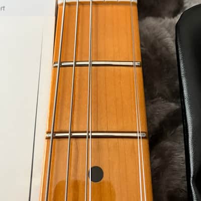 (Garland, TX) Fender Britt Daniel Telecaster Thinline 2023 - Amarillo Gold image 5
