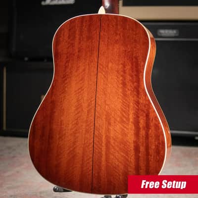 Eastman E10SS-TC Thermo-Cured Dreadnought Acoustic Guitar -  Sunburst with Hardshell Case image 2