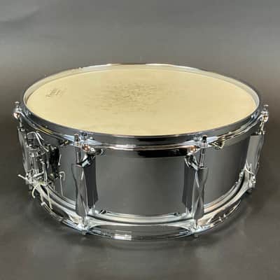 1970s Premier Chrome over Steel 8 Lug Snare Drum 5x14 image 5