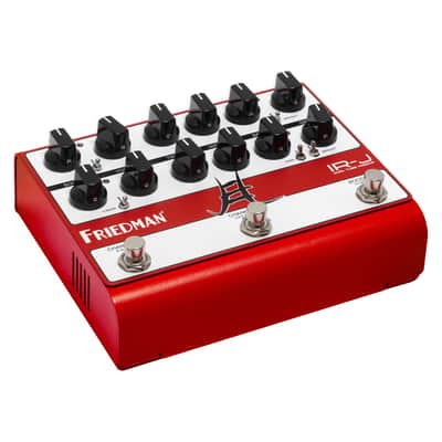 Friedman IR-J Jake E. Lee Signature Dual Tube Preamp 2024 - Present - Red / White image 2