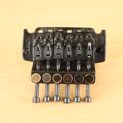 Vintage RARE Carvin Branded Stamped Kahler Steeler Tremolo Black Bridge image 5