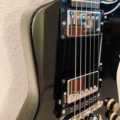 Gibson Explorer Custom Shop Guitar Roland GR-300 Synthesizer Ready 1985 Gloss Black Very Rare image 8