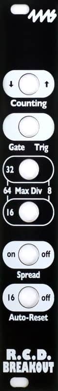4MS BLACK FACEPLATES-RCD BO : BRAND NEW :  [DETROIT MODULAR] image 1