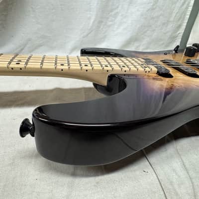 Charvel Pro-Mod DK24 HSS FR M Poplar Guitar with Soft Case 2021 - Purple Sunset / Maple neck image 23