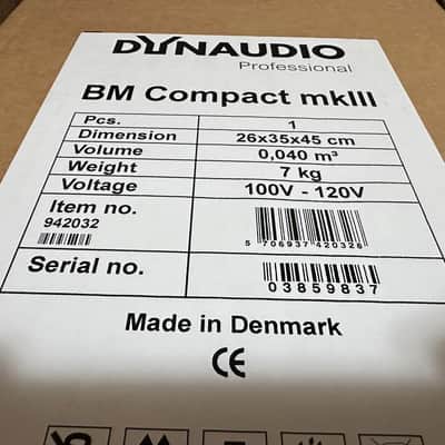 Dynaudio BM Compact mkIII 2010's - Black - Matching Pair image 13