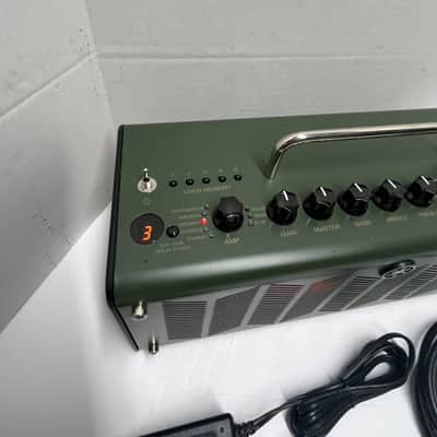 Yamaha THR10X 10 Watt Desk Top Mini Guitar Amplifier High Gain METAL THR 10X Amp Portable Modeling Combo Amp EVH D 2 x 3" Stereo Digital Speakers 2013 - 2018 Camouflage Green Hi-Gain Steel Panther Approved. image 5