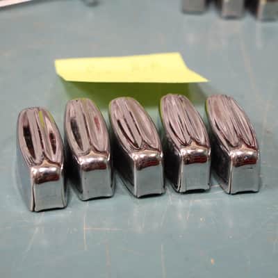 Vintage Rogers Bread & Butter Tab Lug, Single Tension For Toms 3916R, 5-Pack Set A image 2