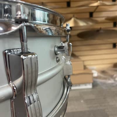 LUDWIG LM404 14X5 1970s ACROLITE SNARE DRUM - USED image 6