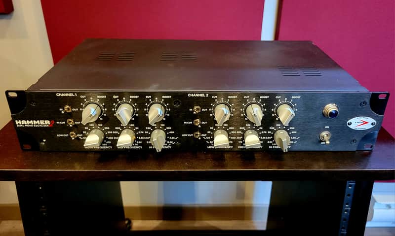 A-Designs Audio Hammer 2 Dual Channel Tube EQ 2010s - Black image 1