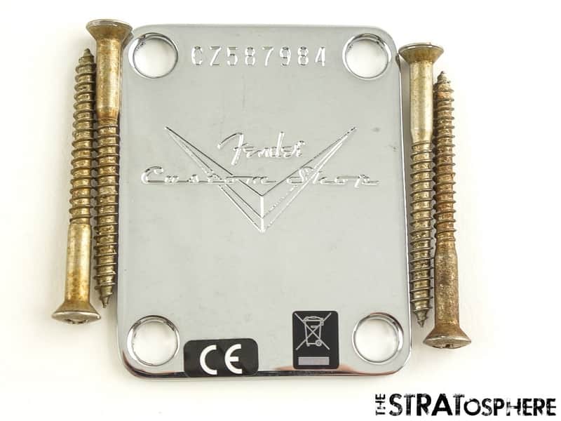Fender USA CS Custom Shop Journeyman 59 Relic, NECK PLATE image 1