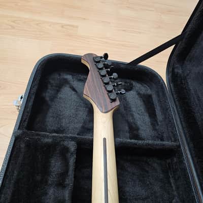 Wilhelm Guitars Custom Handmade HH Super Strat Solid Body Electric Guitar "Black Frost" image 20