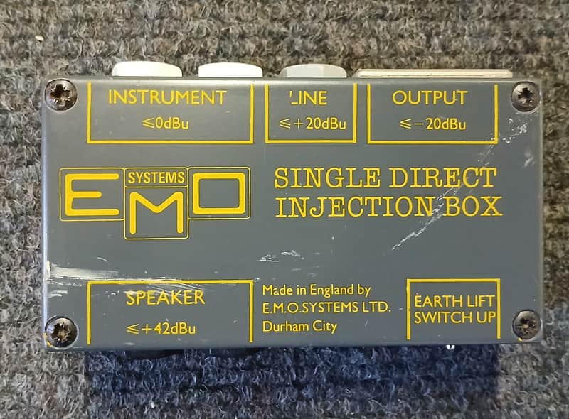 Emo Single Direct Injection Box 1973-1999 image 1