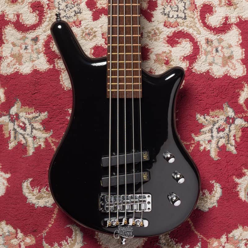 Warwick Teambuilt Pro Series Thumb BO, 5 – Solid Black #009928…