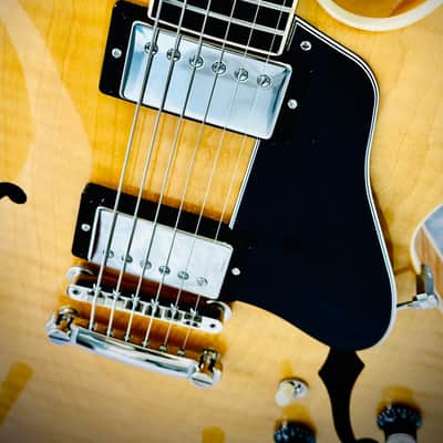 Gibson ES-335 Block 2023 Figured Antique Natural image 5