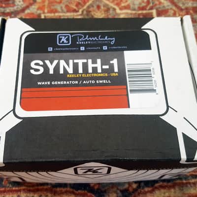 Keeley Synth 1 Reverse Attack Fuzz Wave Generator 2019 - Present - Grey / Red / Blue image 13