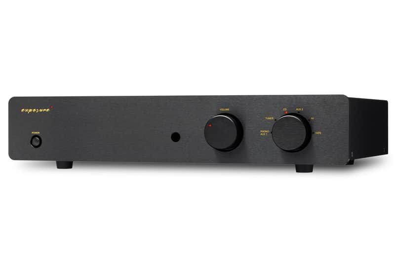 Exposure 2510 Integrated Smplifier with Phono Preamp 2021 black or silver image 1