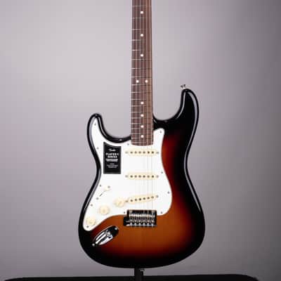 Fender Player II Stratocaster Left-Handed Electric Guitar - 3-Tone Sunburst with Rosewood Fingerboard image 2