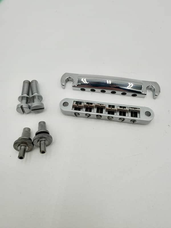 Advanced Plating - Bridge & Tailpiece with Studs image 1