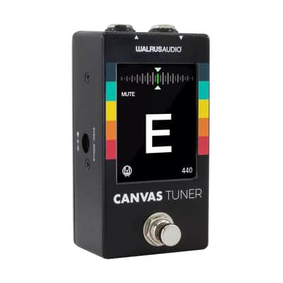 Walrus Audio Canvas Guitar Tuning Pedal - Needle and Strobe Tuner image 1