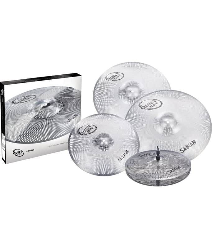SABIAN Quiet Tone Practice Cymbals Set QTPC504 image 1