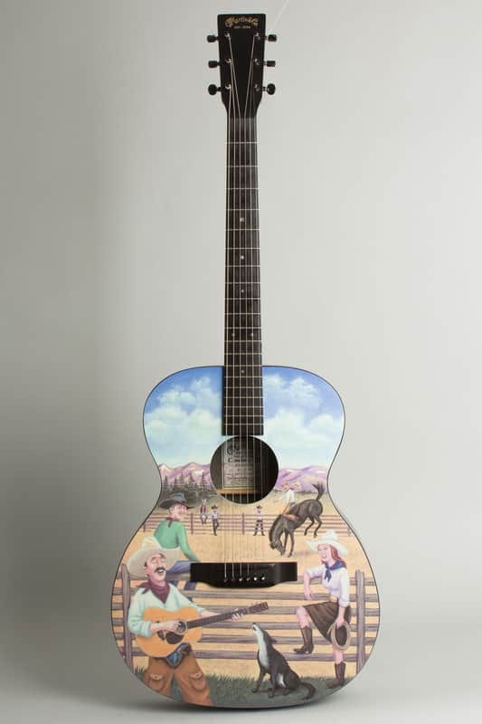 C. F. Martin Cowboy III Auditorium Limited Edition #251/750 Flat Top Acoustic Guitar (2001), ser. #854095, original black hard shell case. image 1
