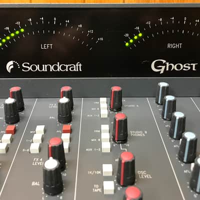 Soundcraft Ghost 32 Channel Mixing Console with Meter Bridge image 5