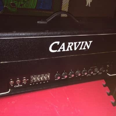 Carvin X100B Guitar Amplifier Head USED 1980's Black image 1