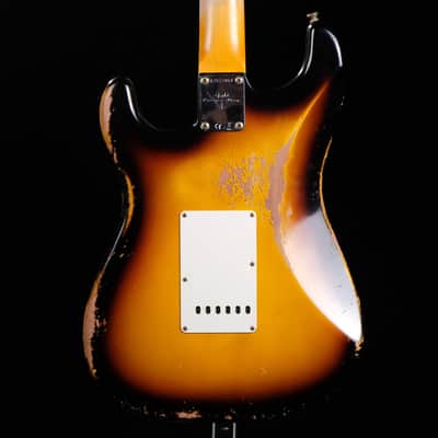 2024 Fender 1960 Stratocaster Heavy Relic - Faded Aged 3-Color Sunburst image 2