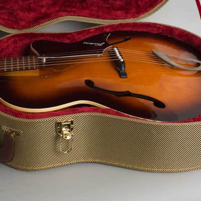 Framus Model 5/59 Sorella Arch Top Acoustic Guitar (1969), ser. #78826, tweed hard shell case. image 14