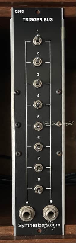 Modular Synthesizer MU 5U - Synthesizers.com Q963 Trigger Bus for Q960 image 1