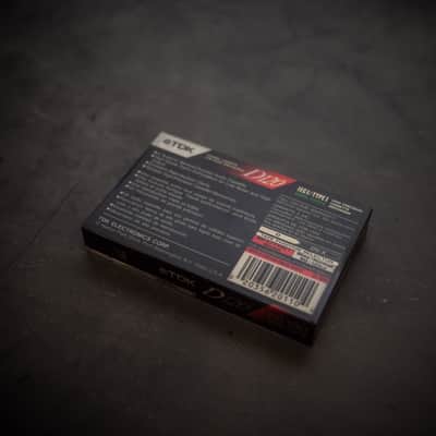 TDK D120 Cassette NOS 1990s - Factory Sealed image 2