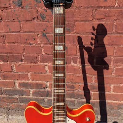 1967 Fender Coronado II with Rosewood Fretboard - Cherry Red image 8