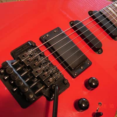 Vintage Hondo Jackson Inspired Superstrat Shredder Electric Guitar image 12