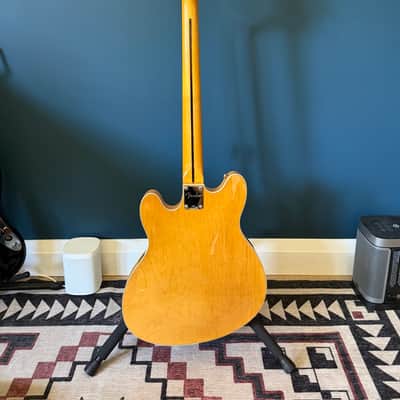 Fender Starcaster® Bass, Maple Fingerboard, Natural 2013 - Gloss Polyester image 3