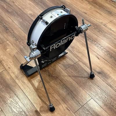 Roland KD-120 Kick Bass Drum 12" Mesh Head white shell image 2