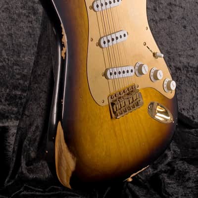 Fender Custom Shop Stratocaster 55’ Relic Bone Tone 2023 - Relic image 4