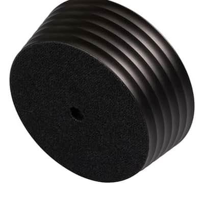 Mint Ortofon Heavy Record Stabilizer Weight with Protective Felt Pad - 350g Aluminum Weight for Vinyl Playback - Stylish Matte Finish and Textured Wavegrip image 2