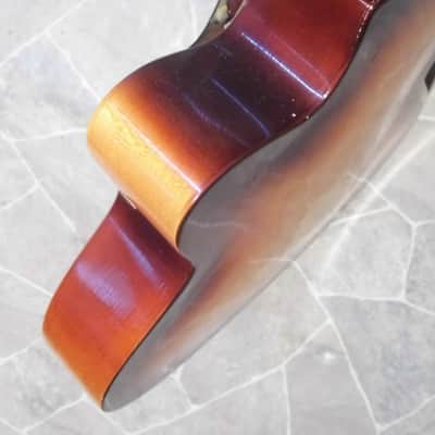 vintage KLIRA Triumphator archtop Jazz GUITAR  Gitarre Germany 1960s image 9