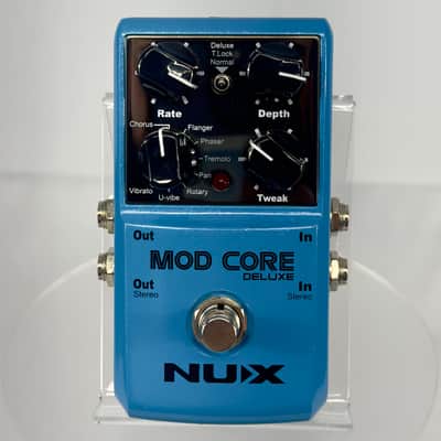 NuX Mod Core Deluxe Multi Effects Pedal 2010s - Blue image 1