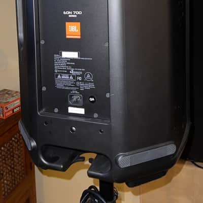 JBL EON712 2-Way 1300-Watt Powered Loudspeaker 2021 - Present - Black imagen 2