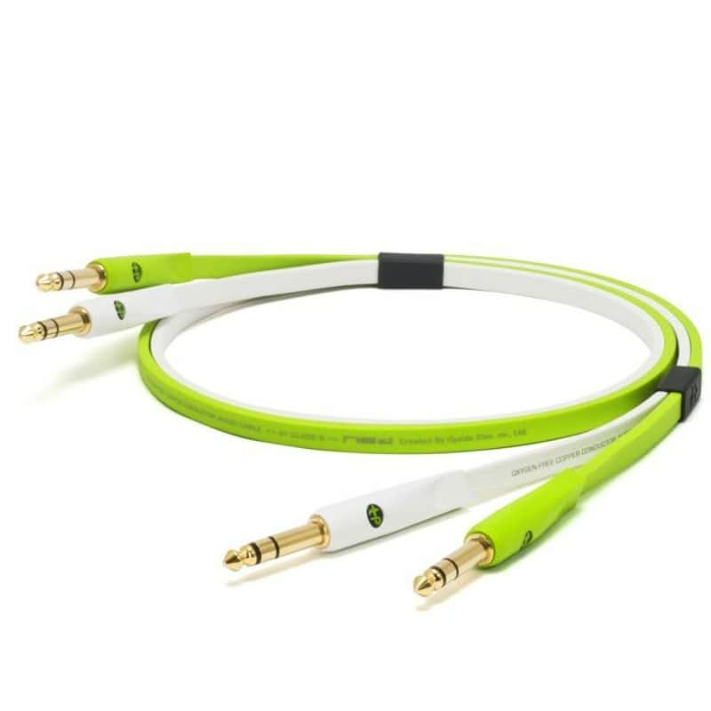 Neo d+ Class B TRS - 6.5mm Male TRS Jack Plug Audio Cables (3.0m, pair) image 1