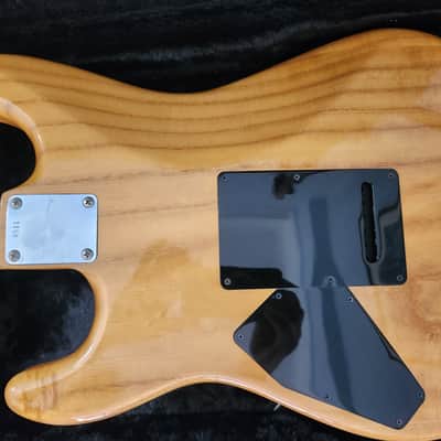 Ron Kirn Custom S 2012 - clear amber nitro, semi-transparent, wood grain fully visible image 4