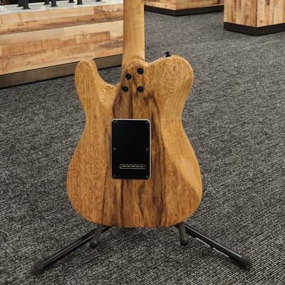 Suhr Firehouse Exclusive Modern T Waterfall Burl Maple, Copperhead Burst w/ Case image 5