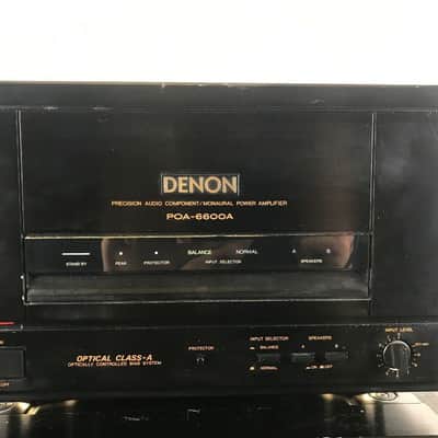 Denon Poa 6600 A Class A Power Amplifiers image 2