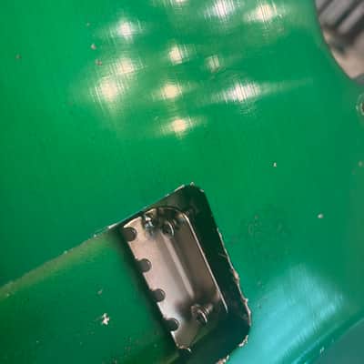 MJT Body Charvel Pocket 2019 - Recessed Floyd Metallic Candy Apple Green image 7
